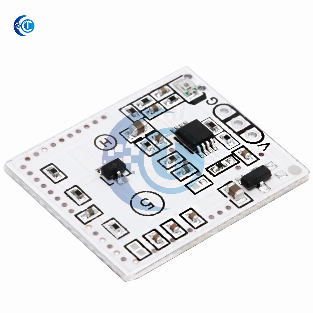 Módulo de sensor de radar de observación de frecuencia de 5,8 GHz: detector de movimiento de microondas para bombillas LED T8 y luces de techo