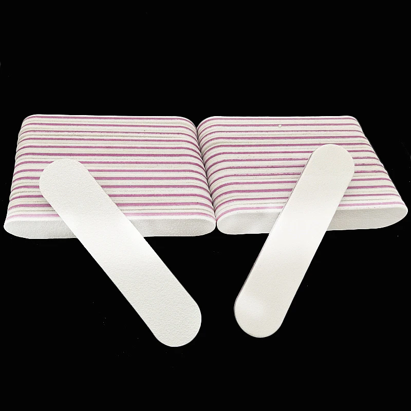 

100pcs High Quality Mini Nail Files 100 180 Double Side Sanding Nail Polishing Block Accessories Limas Para Manicura Nagelvijlen