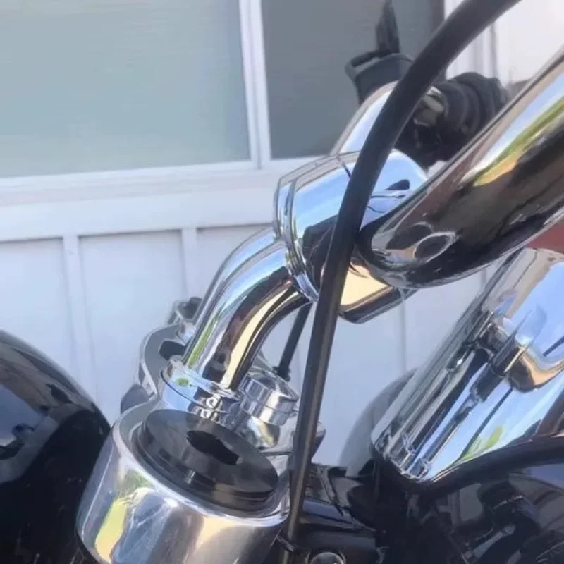 Parts for Harley Fat Boy Soft Tail Breakthrough Luwei Street Fighter Raise and move back to pull the handle stand