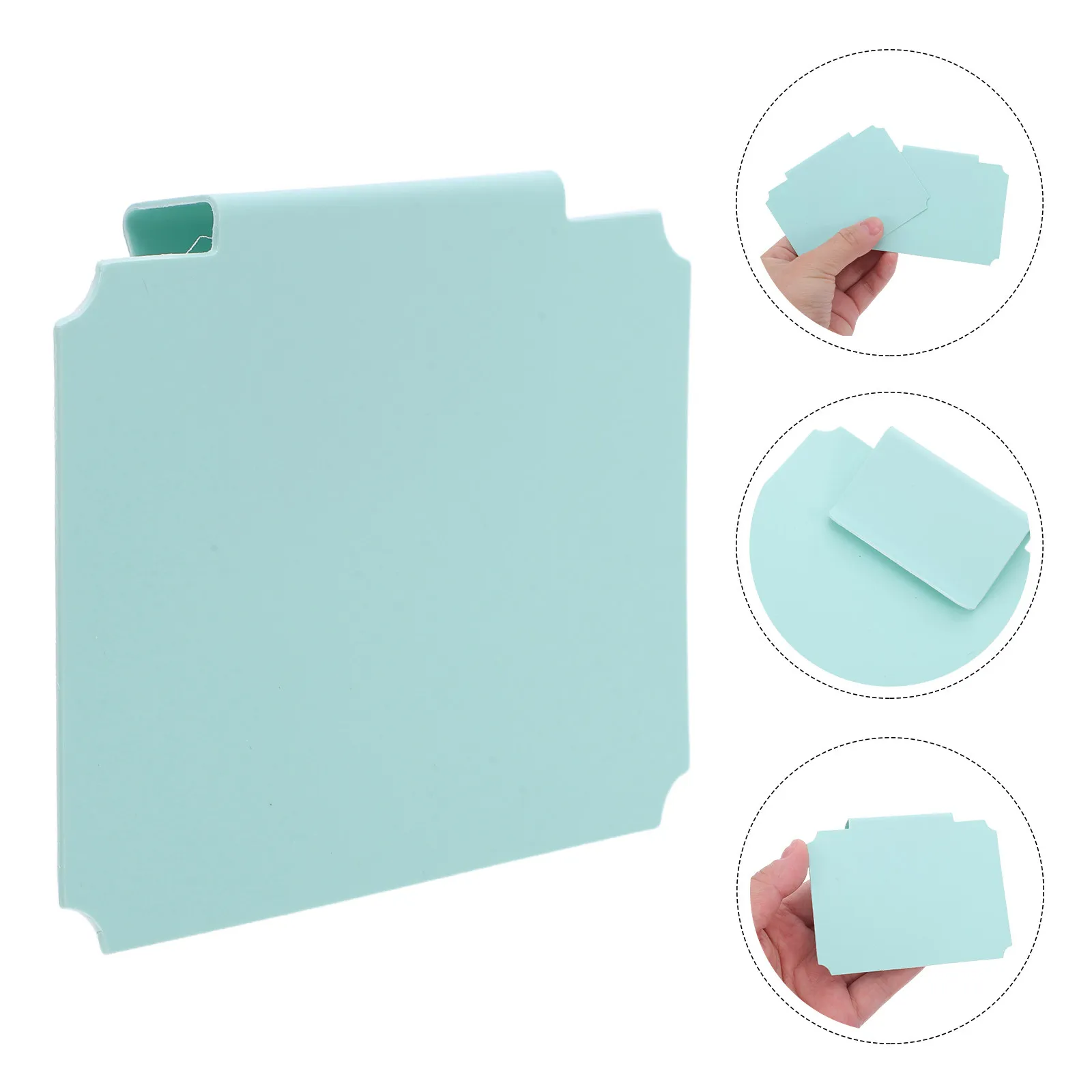 

10Pcs Basket Labels Clip on Removable Plastic Clip Label Holder Small Chalk Erasable Bin Tags for Kitchen Pantry Storage