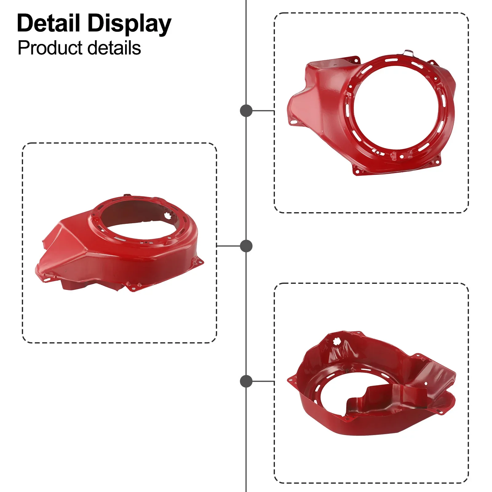 Plastic Fan Flywheel Cover Recoil Shroud Housing For Replacement Use With For Honda For GX390 For GX340 188F 11HP 13HP Engines