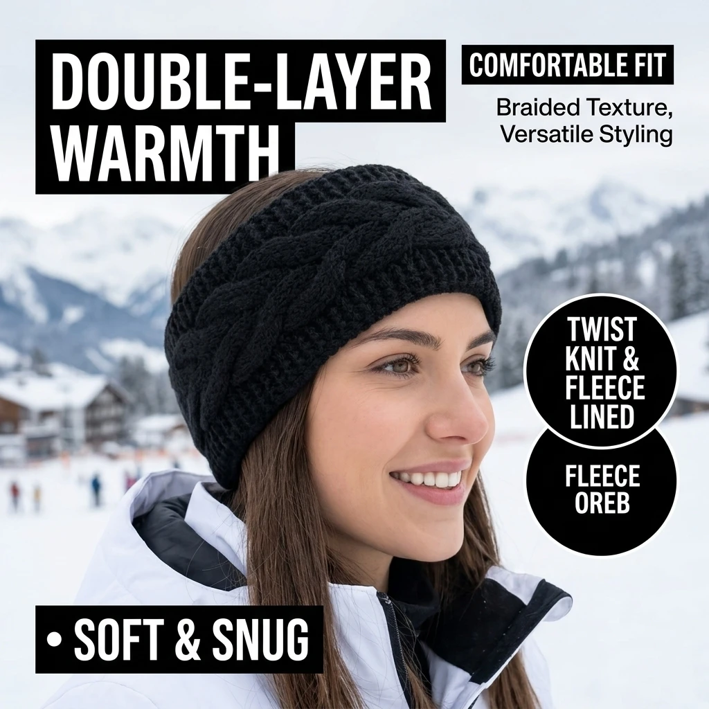 Sıcak Kulaklık, Kış Koşusu, Yo - Fleece Ear Warmer Band incelemesi ve fiyatı