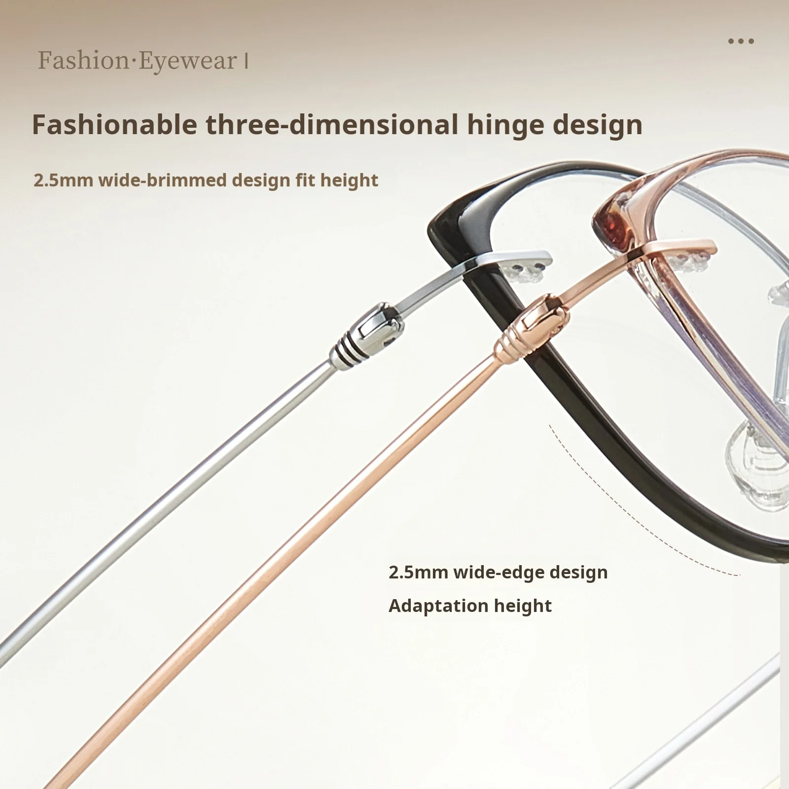 TFTB Fashion Trend Titanium Alloy Women Cat Eyes Rimless Optical Prescription Glasses Retro Exquisite Elegant Recipe Eyeglasses - view 5