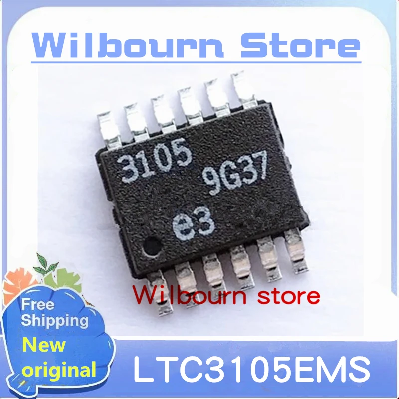 

НОВЫЙ 5 шт./лот LTC3105EMS LTC3105EMS # PBF LTC3105EMS # TRPBF LTC3105 3105 MSOP12 Магазин Wilborn