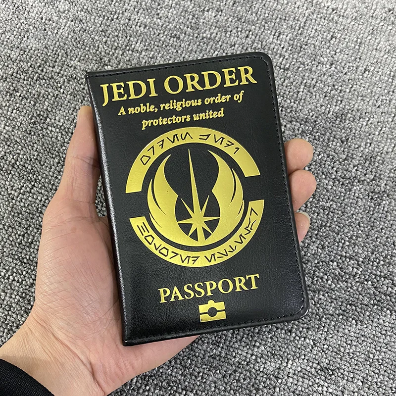 New Galactic Empire Passport Cover Intergalactic Passport Holder Pu Leather Travel Wallet Document Organizer Covers