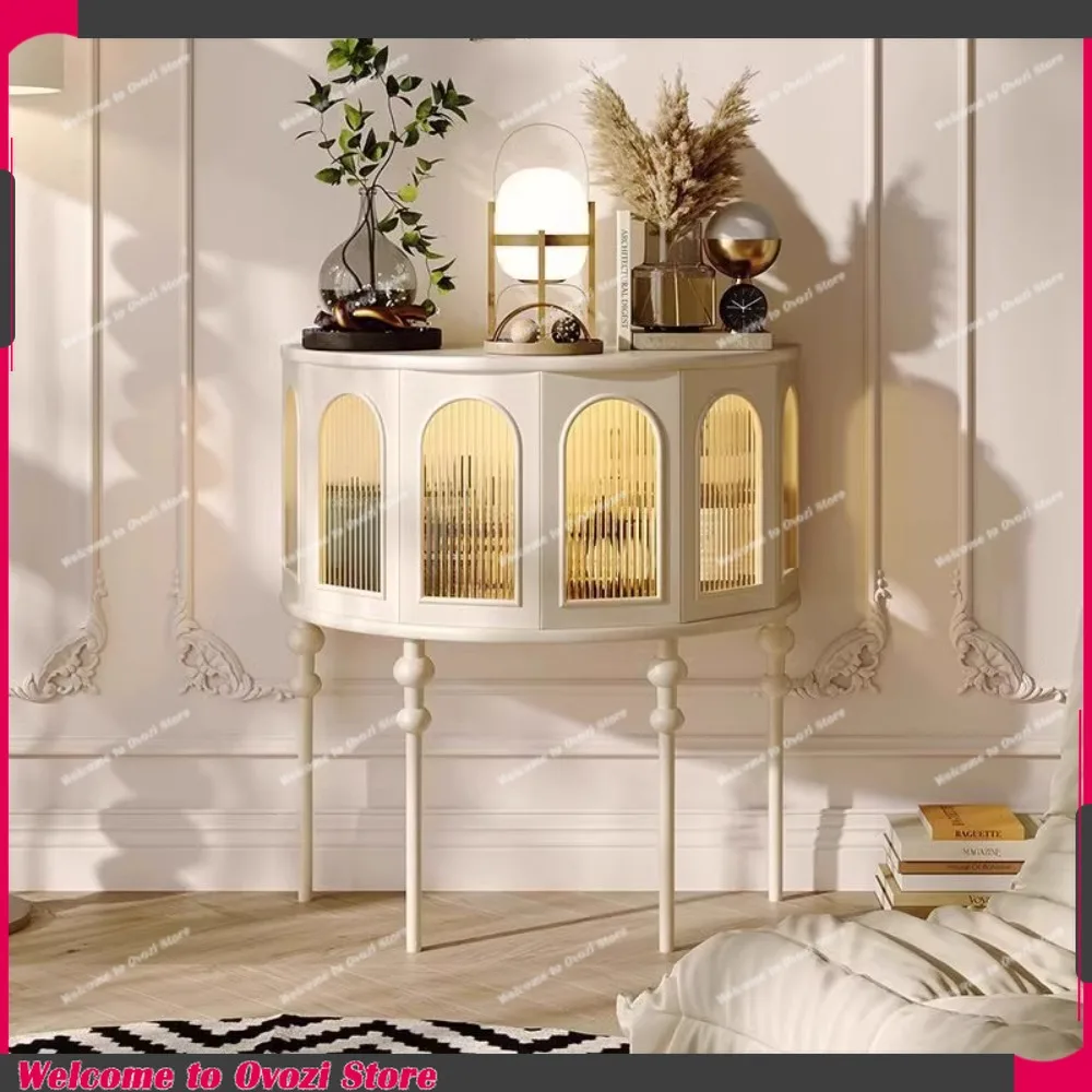 

Modern Display Living Room Cabinets Floor Storage Organizer Cabinet Corner Buffet Meuble De Rangements Home Furniture