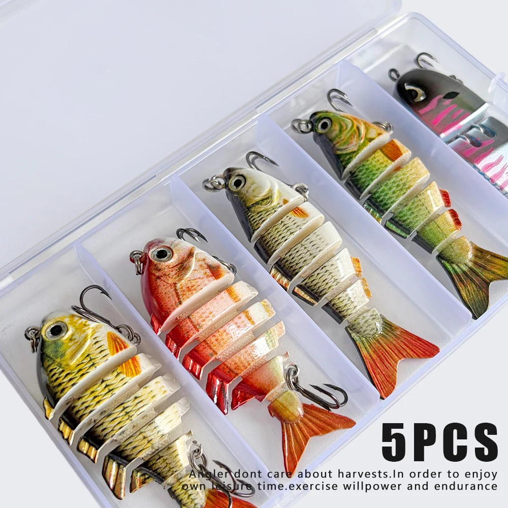 luhangt-conjunto-de-5-iscas-artificiais-para-pesca-isca-rigida-multiarticulada-madness-swimbait-mini-para-pesca-maritima-para-robalo-lucio-e-salmao