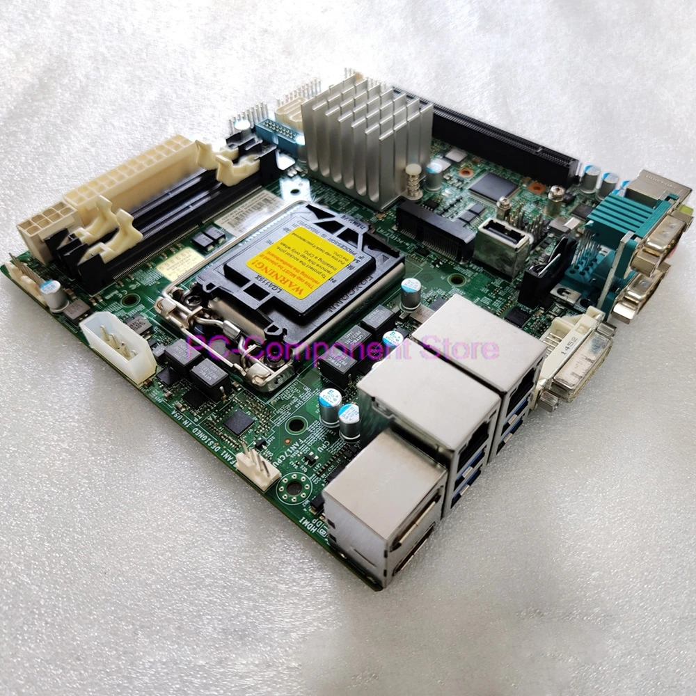 Server-Motherboard Single-Channel LGA1151 Q170 Mini-ITX Small Board X11SSV-Q