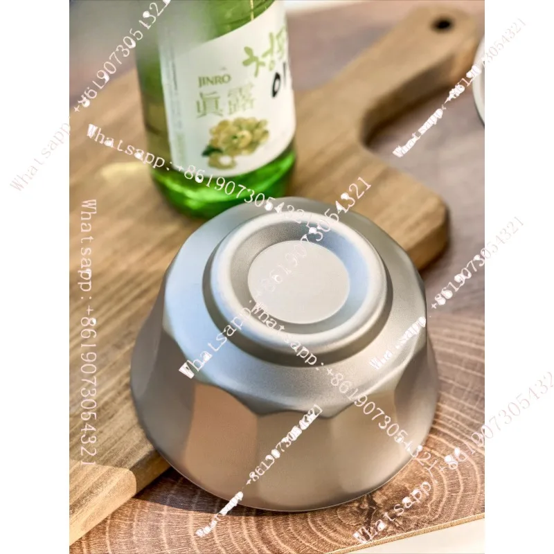 

-style bowl Camping drop-resistant eating bowl Household outdoor double-layer ultra-light anti-scalding large soup