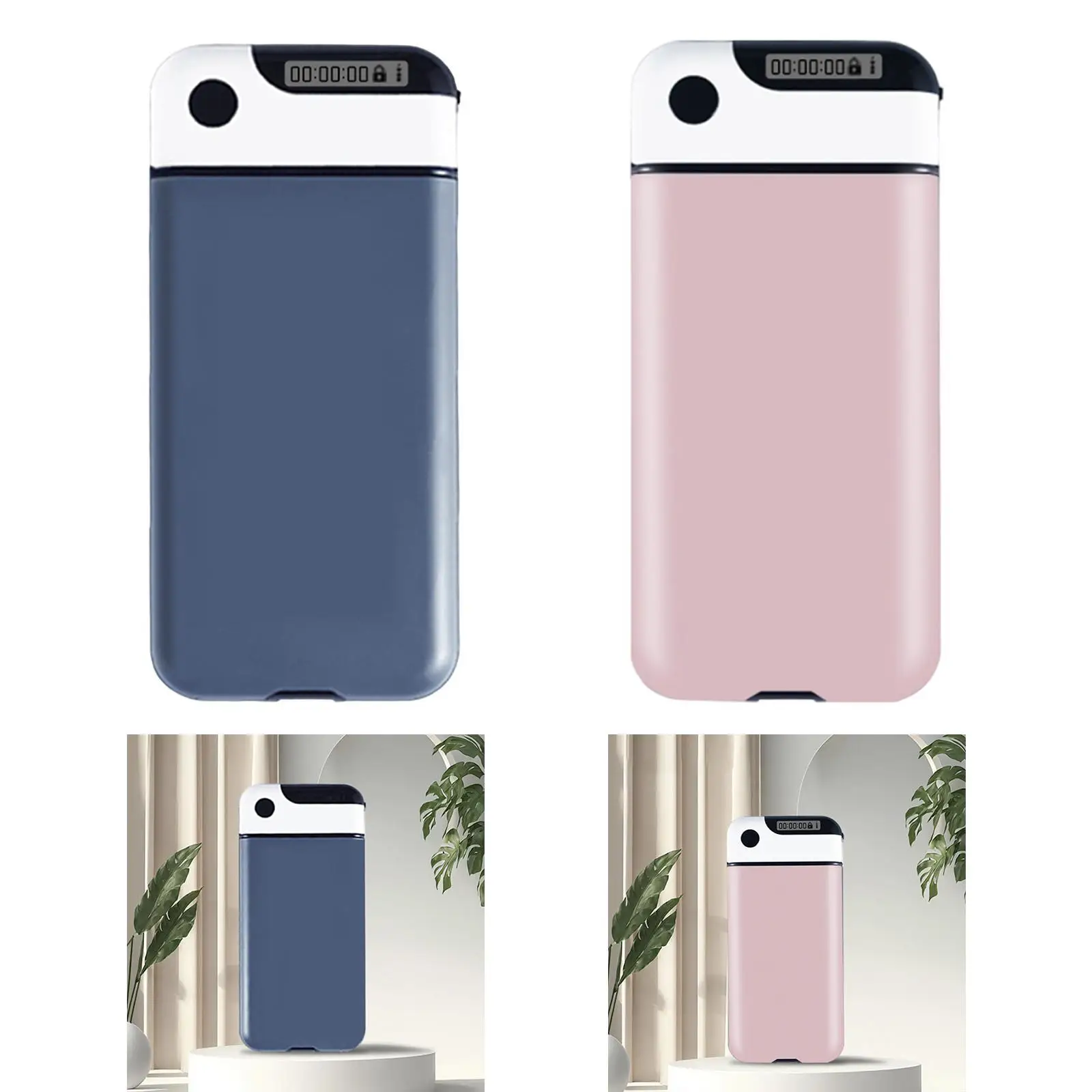 Timed Lock Box Easy to Carry Portable Multifunctional Phone Lock Box for Dorm