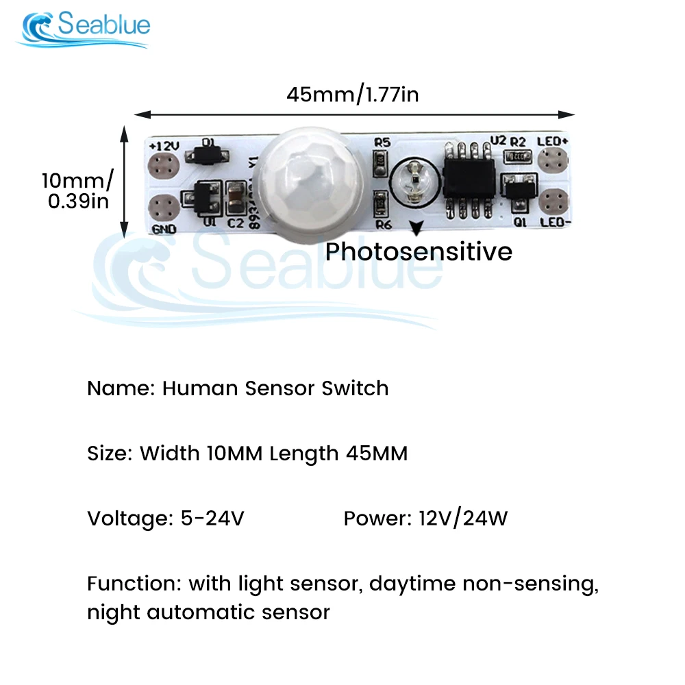 Dc 5-24V Infrared H…