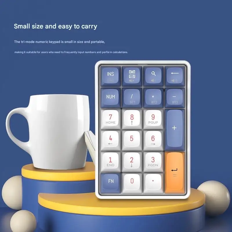 Aigo A18/N18ULTRA//N18MAX Wireless Mechanical Keyboard 2.4G Hot-swappable Charging Calculator Numeric Keypad Sensitive Gift - view 4