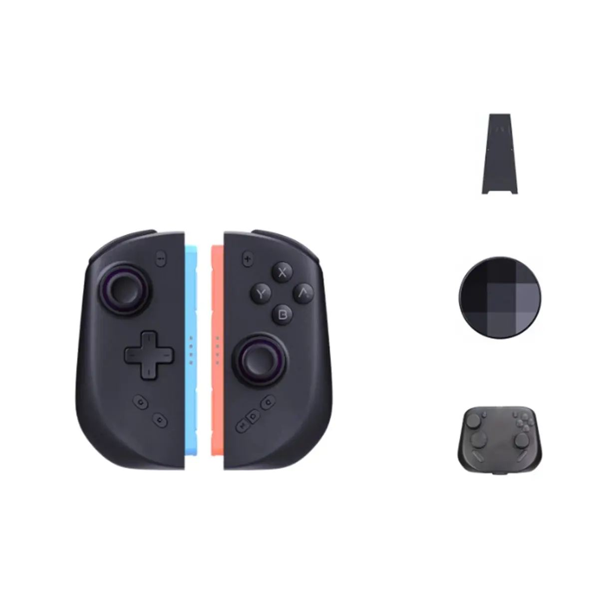 HD Gaming Controller for 2 Console with TMR Hall Effect Sticks Mechanical Buttons HD
