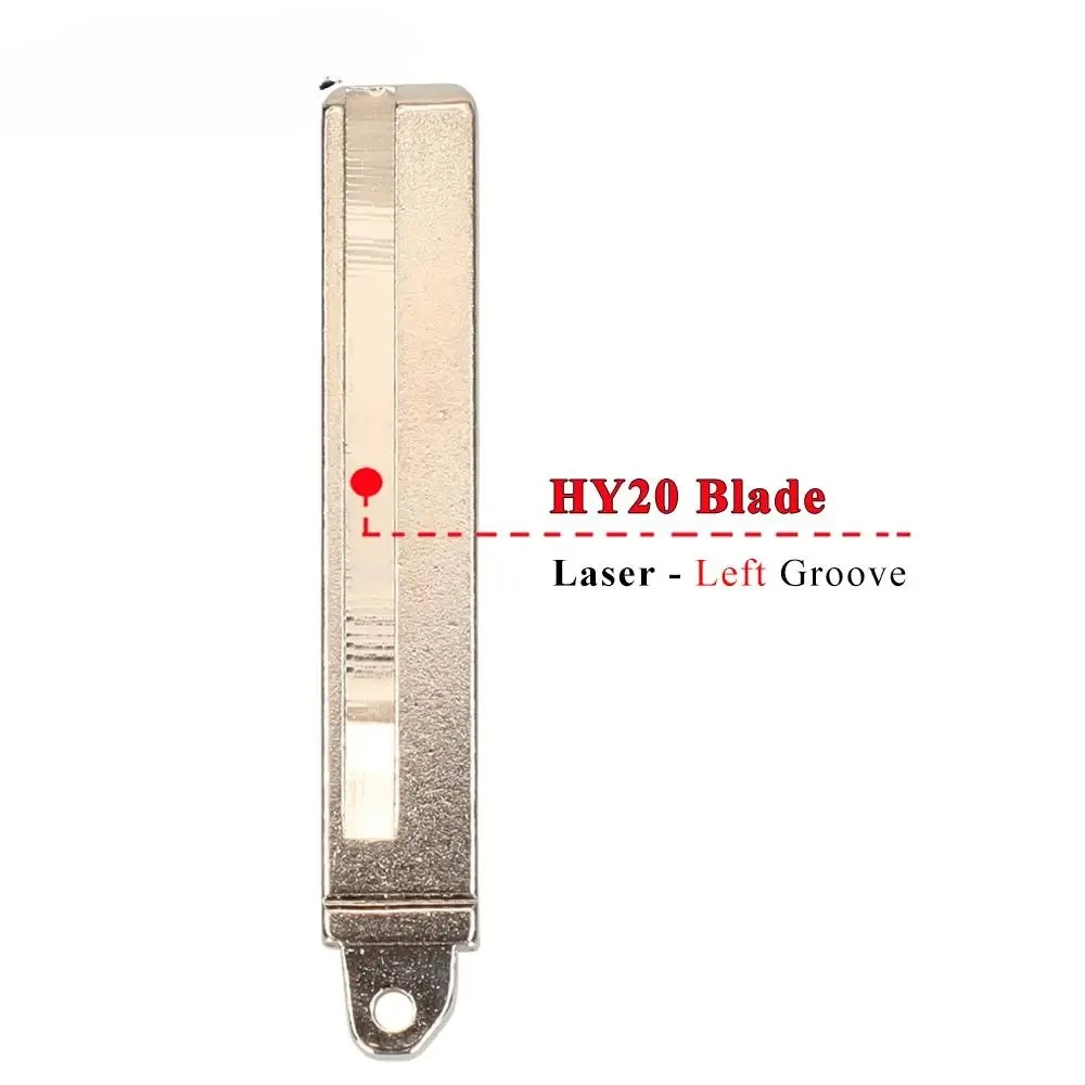 Pusty grot kluczyka samochodowego z funkcją otwierania poziomym, do Hyundai Solaris Creta Ix25 Kona Tucson Sonata I40 Elantra Ix35 I20 Ix45