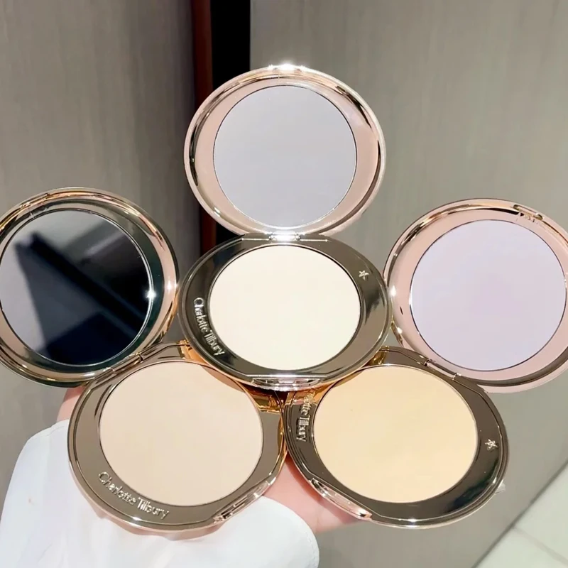 Hot Brand CT White Soft Focus Pressed Powder Long Lasting Oil Control Waterproof Setting Powder for Women Face Makeup Cosmetics - view 2