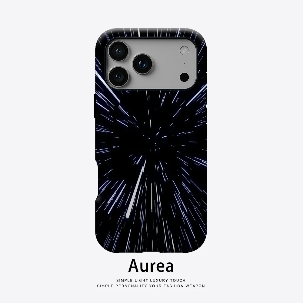 Streaking Starlight Handyhülle für magnetische Handyhülle für iPhone 17 16 15 14 13 Pro Max Plus, einzelne doppelschichtige robuste Hülle