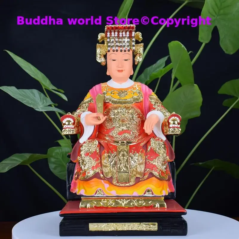 Southeast Asia HOME family Temple Worship GUAN YIN Ma ZU Goddess Patron saint God buddha statue bless safe good luck health