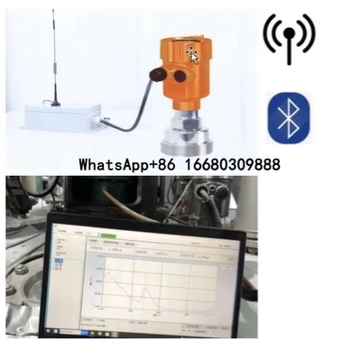 Industrial 80ghz Radar Level Sensor for Mining Metallurgical Industry 0~10~20~30~60~120m