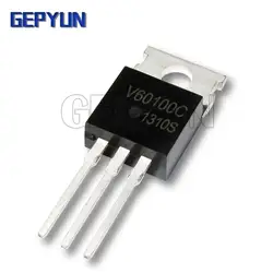 5pcs MBR60100CT TO220 MBR60100 TO-220 60100CT V60100C Schottky diode 60A 100V