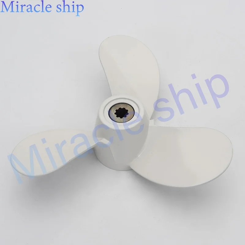 

Мотор Outbaord 646-45942-01-EL Пропеллер 3X7-1/4x5-1/2-BL для Yamaha Outbaord 2T 3HP 4T F2 F2.5 646-45942 Аксессуары для лодочного двигателя