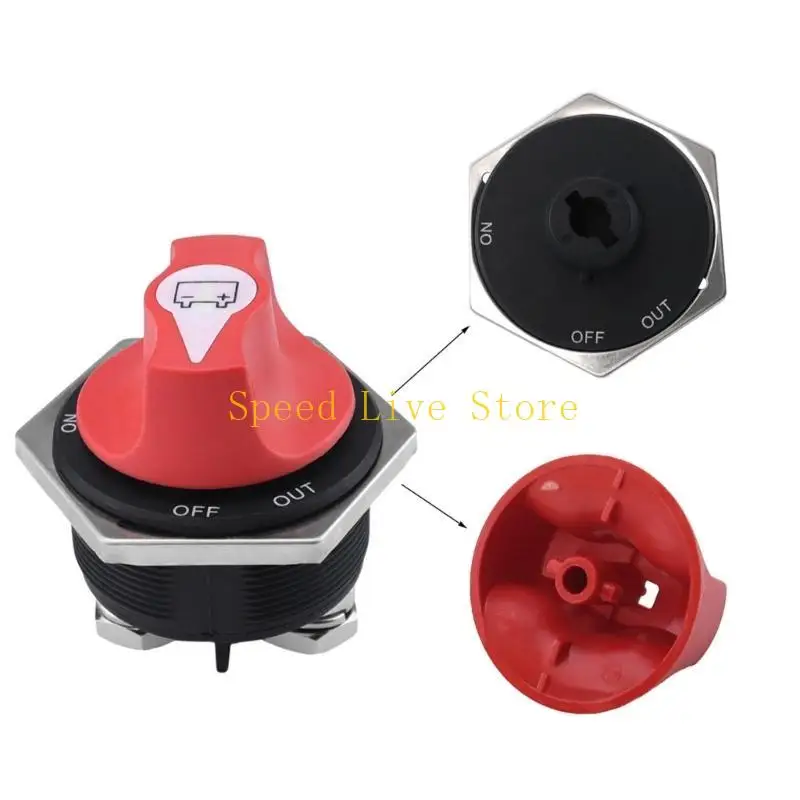 547C 50A/100A/200A/300A Battery Disconnect Switch 12-32V Battery Cut Shut Offs Kills Isolator Switch for Marine Boat ATV