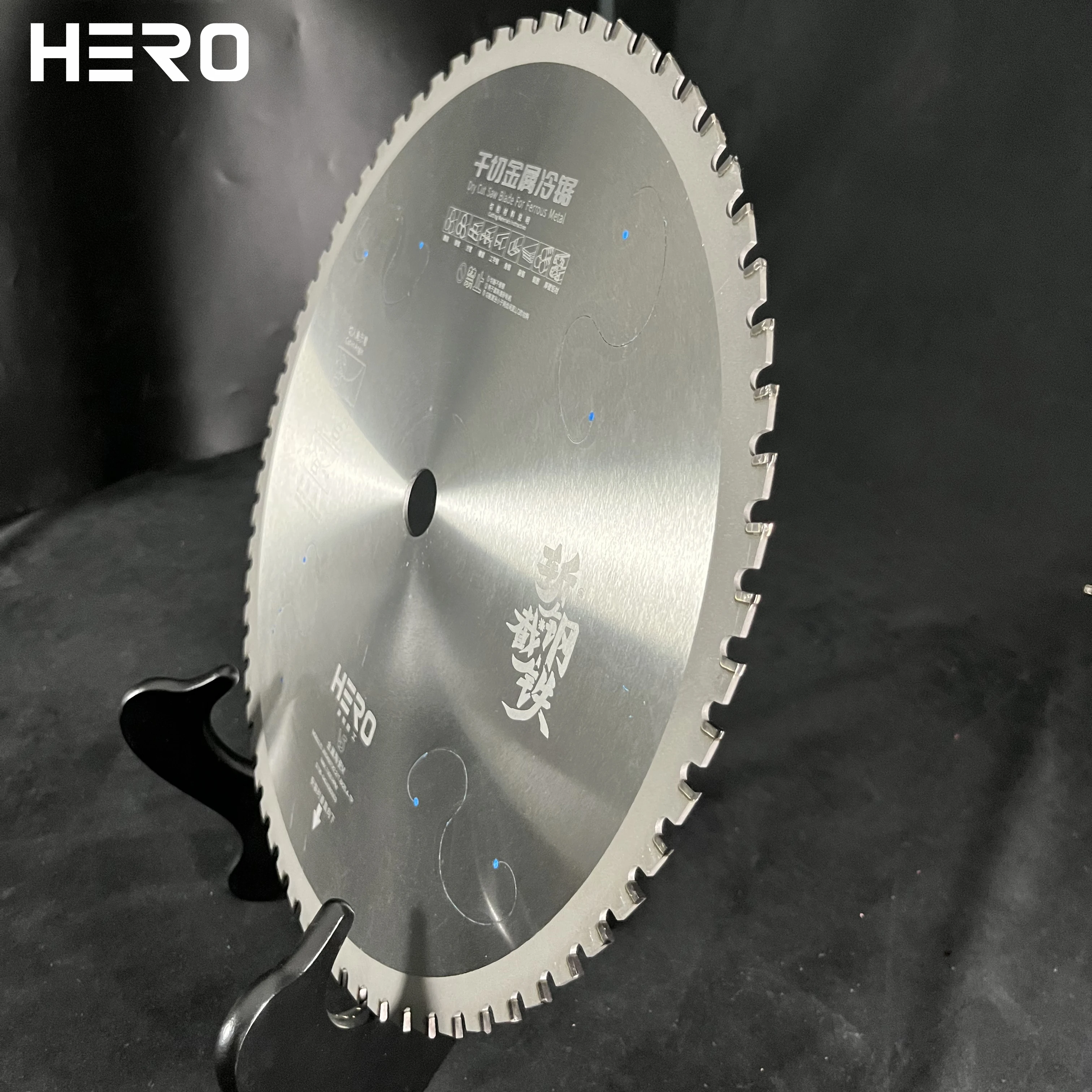 YYHCHERO Fabricante Máquina OEM Disco de corte de acero Cnc Hoja de sierra circular TCT fría para corte de metal