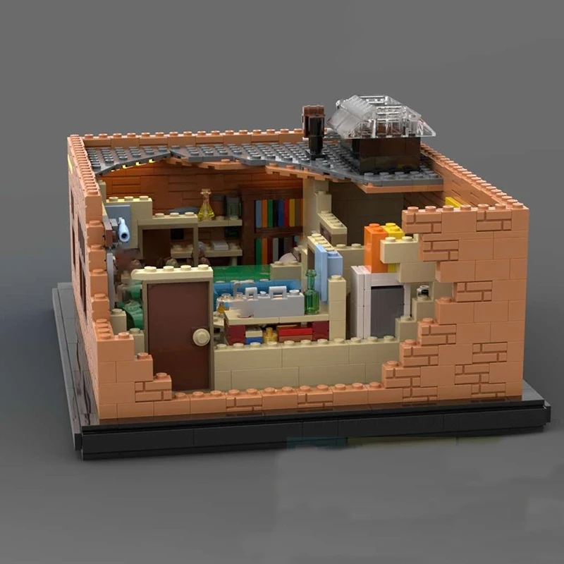 都市の街並みモックビルディングブリックファーストアパートメントモデルテクノロジーモジュラーブロックギフトクリスマスおもちゃDIYセット組み立て