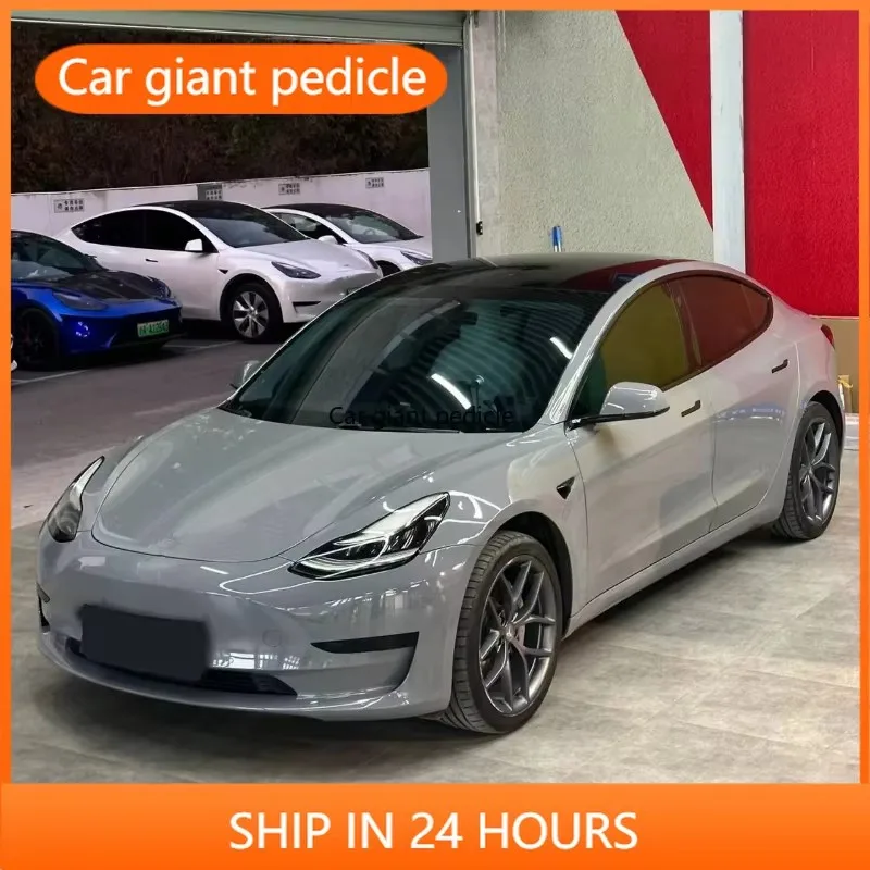 

Color PPF gloss Light Nardo Grey TPU PPF Film Paint Protection Film Wrap Film Anti-yellowing Self-healing thermal repair