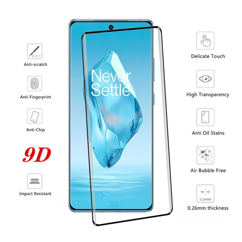 Sale Screen Protector For Oneplus 12R 12 Ace3 Tempered Glass 9D Curved Selvedge For Oneplus 12R 12 Soft Camera film