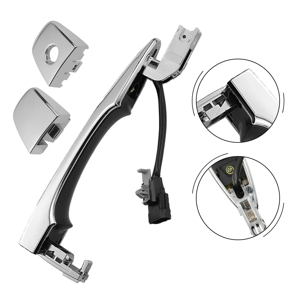Replacement Door Handle Exterior Door Handle Direct Replacement No Programming Required Chrome Car Door Replacement