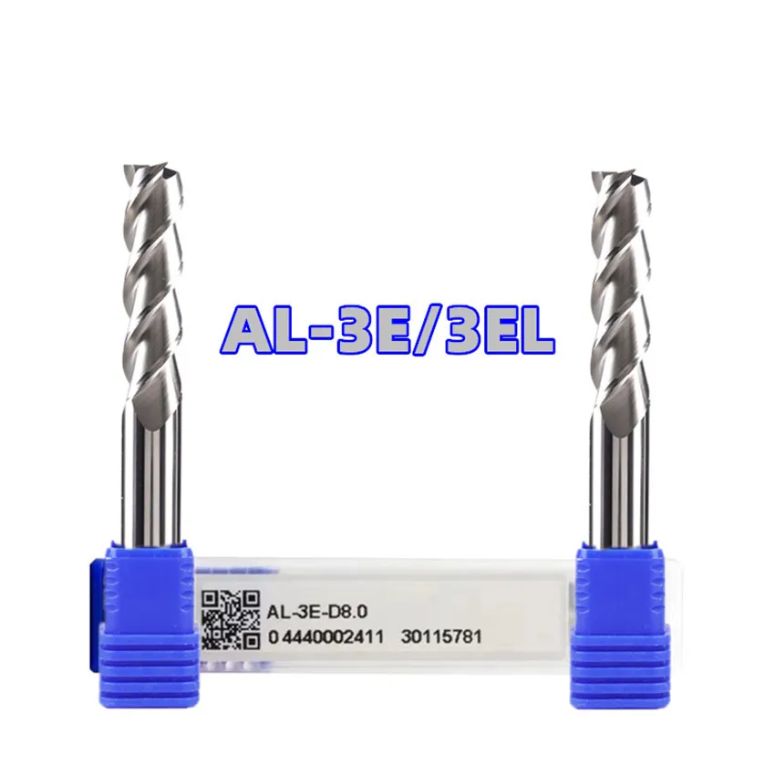 AL-3EL AL-3EL-D3.0/AL-3EL-D4.0/AL-3EL-D5.0/AL-3EL-D6.0 ZCC.CT 3 Flute Flat end mills For processing Aluminum