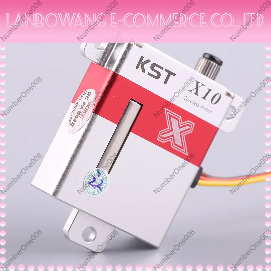 X10 Thin All-Metal High Voltage Digital Servo 10.8KG High Torque with Metal Extension Arm for RC Model Aircraft Helicopter