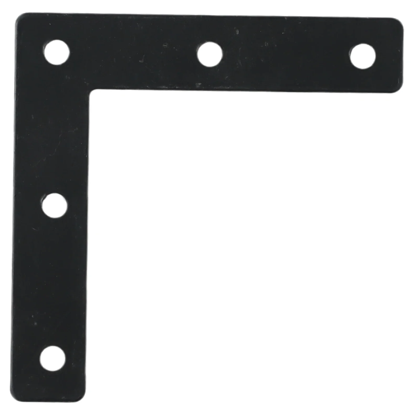 Staffa fissa a forma di L Staffa ad angolo retto T/L nera 90 °   Staffa per mensola Connettore Codice angolo di fissaggio Hardware per mobili