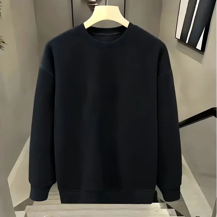 2026 neues Sweatshirt in Heather Gray mit Rundhalsausschnitt, Sweatshirt mit Nirvana Nevermind Albumcover-Grafik, Unisex Rock-Pullover – Detail 5