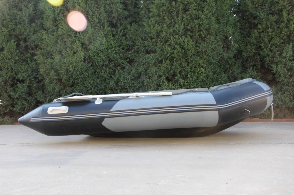 290cm Racing Inflatable Fishing Boat with Motor for sale High Speed Boat Fishing and Racing