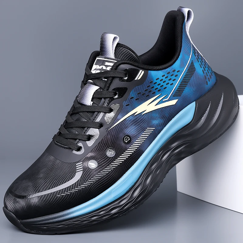 

Men's sports shoes, lightweight carbon plate racing running shoes, winter shock absorption, anti slip, wear-resistant, breathabl