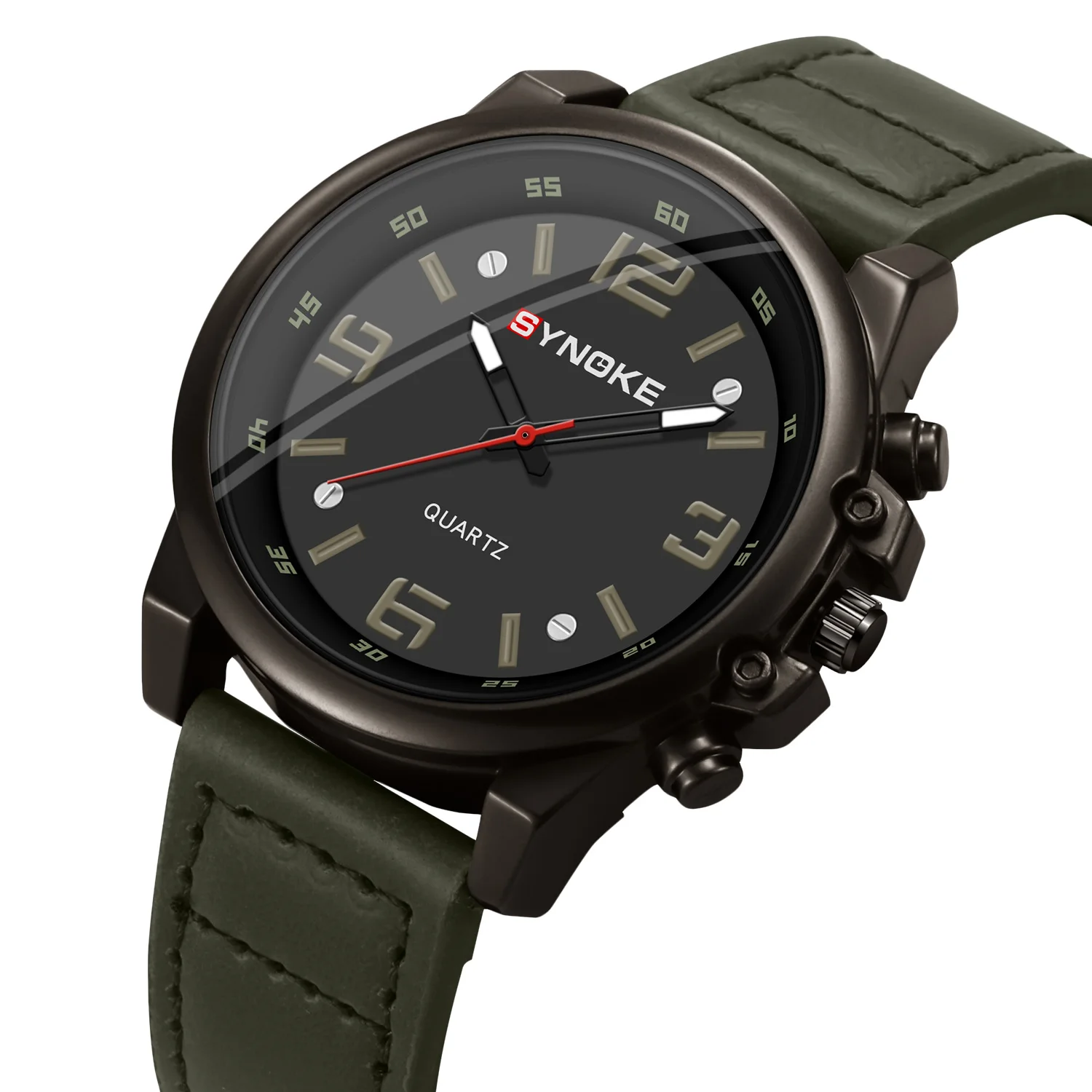 Men's Fashion Quartz Watch SYNOKE Brand