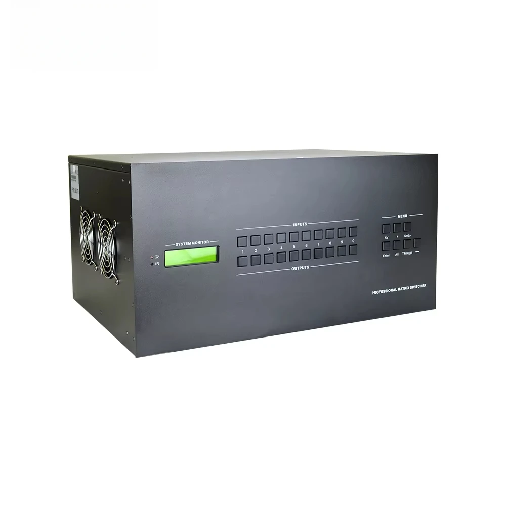 32x32 Matrix Switcher 1080-4k Video Matrix Switcher com função de parede de vídeo