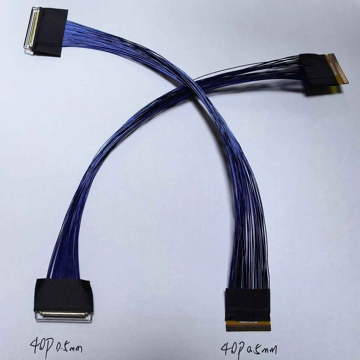 EDP40P coaxial data cable anti-interference, line spacing 0.5MM, forward and reverse 200MM