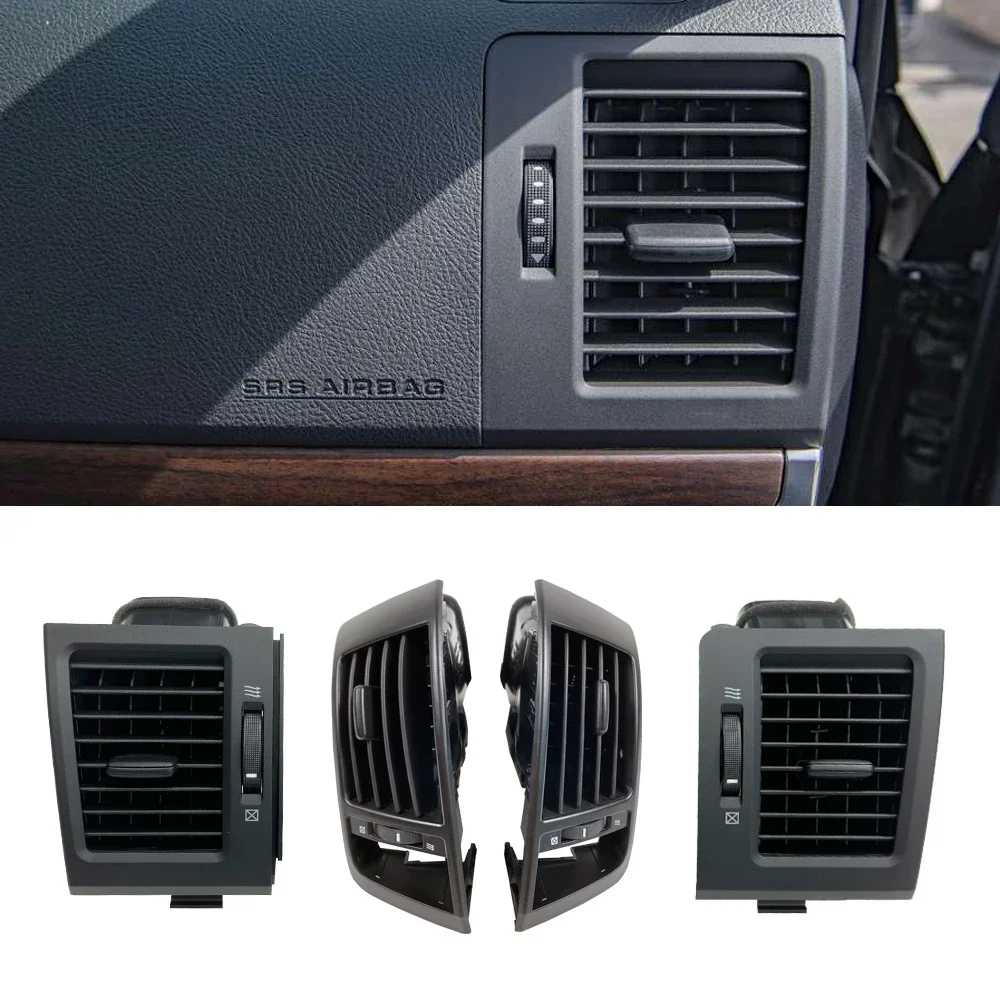 

LC200 Car Interior Dashboard A/C Center Side Air Vent Frame Penal For Toyota Land Cruiser 200 FJ200 2008-2015 Accessories