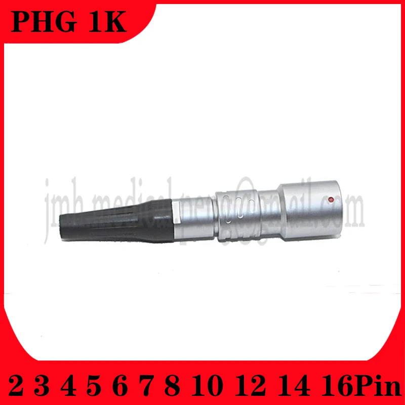 

PHG 1K 2 3 4 5 6 7 8 10 12 14 16 Pin Waterproof Industrial Connector Push-pull Self-locking Metal Quick Mobile Female Socket