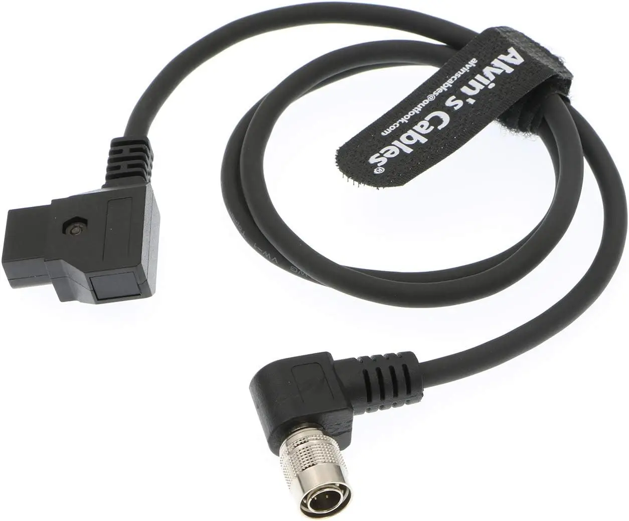

Alvin's Cables D Tap to 4 Pin Hirose Right Angle Male Power Cable for Sound Devices