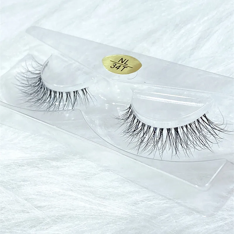 Mink Lashes 3D ขนตามิงค์100% โหดร้ายฟรีขนตา Handmade Reusable ขนตาธรรมชาติยอดนิยม False Lashes แต่งหน้า E1- E13