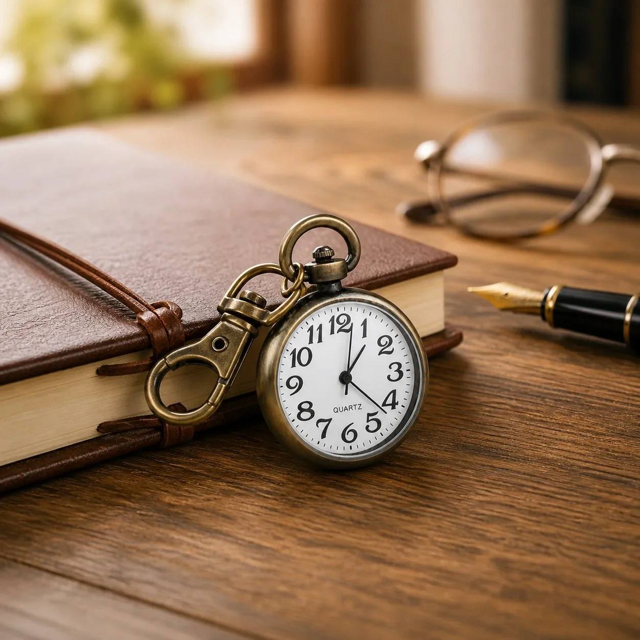 New Tiny Cute Quartz Pocket Watch with Keyring Men Women Mini Quartz Watch for Nurses Doctors Simple Students Watch Child Gift