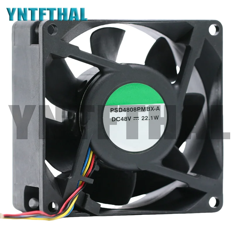 48 V PSD4808PMBX-A 8038 Shaft Diaspora Heat Fan Radiator