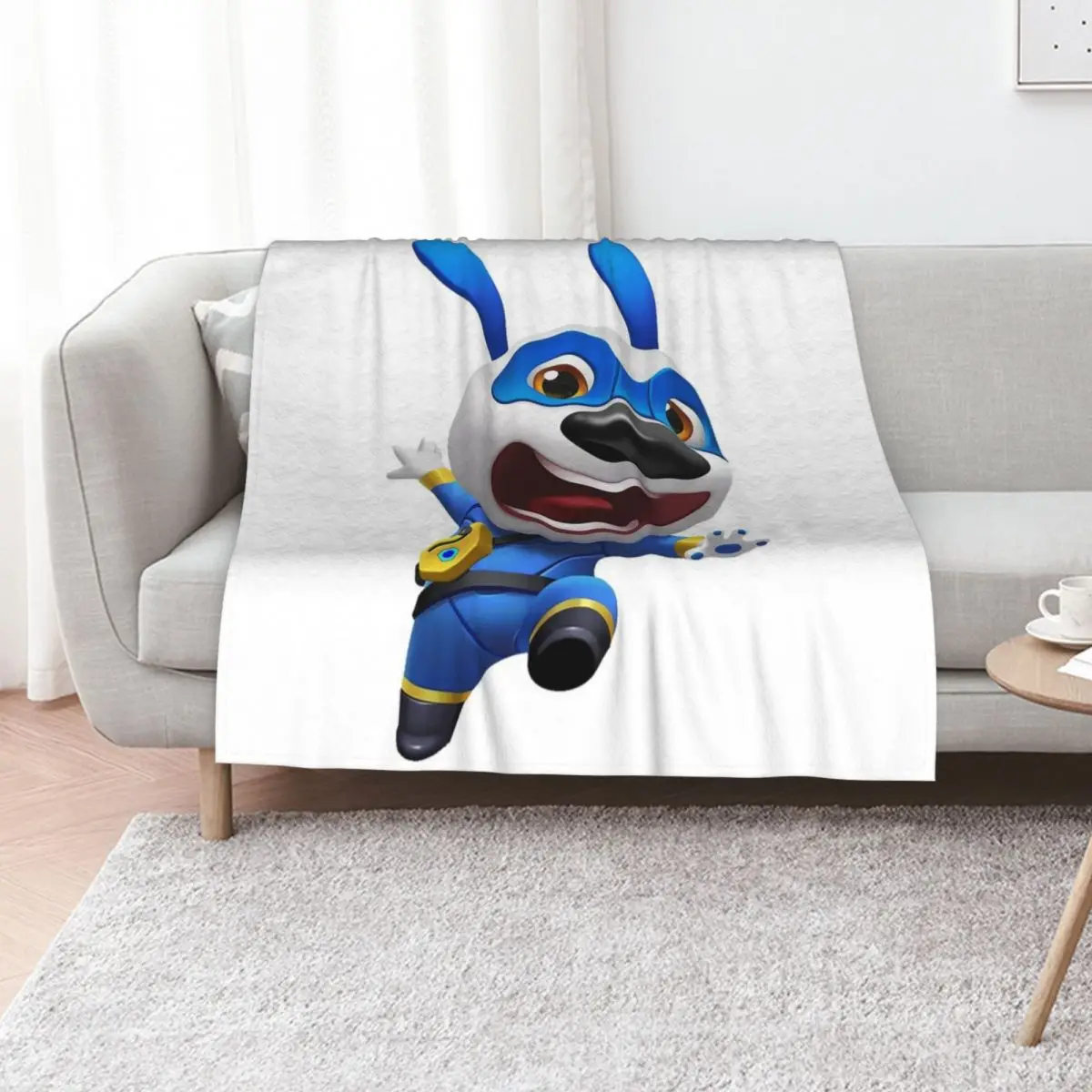 Talking Tom Heroes Throw Blanket For Sofa Thin Polar bed plaid Vintage valentine gift ideas Travel Blankets