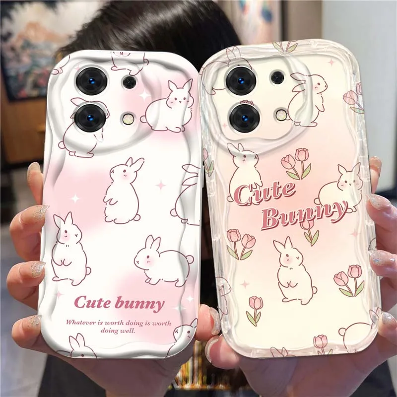 Pink Rabbit Cute Be… - image