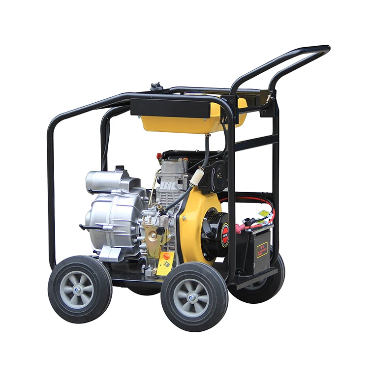 

Hot sales 3 inch portable diesel engine trash water pump