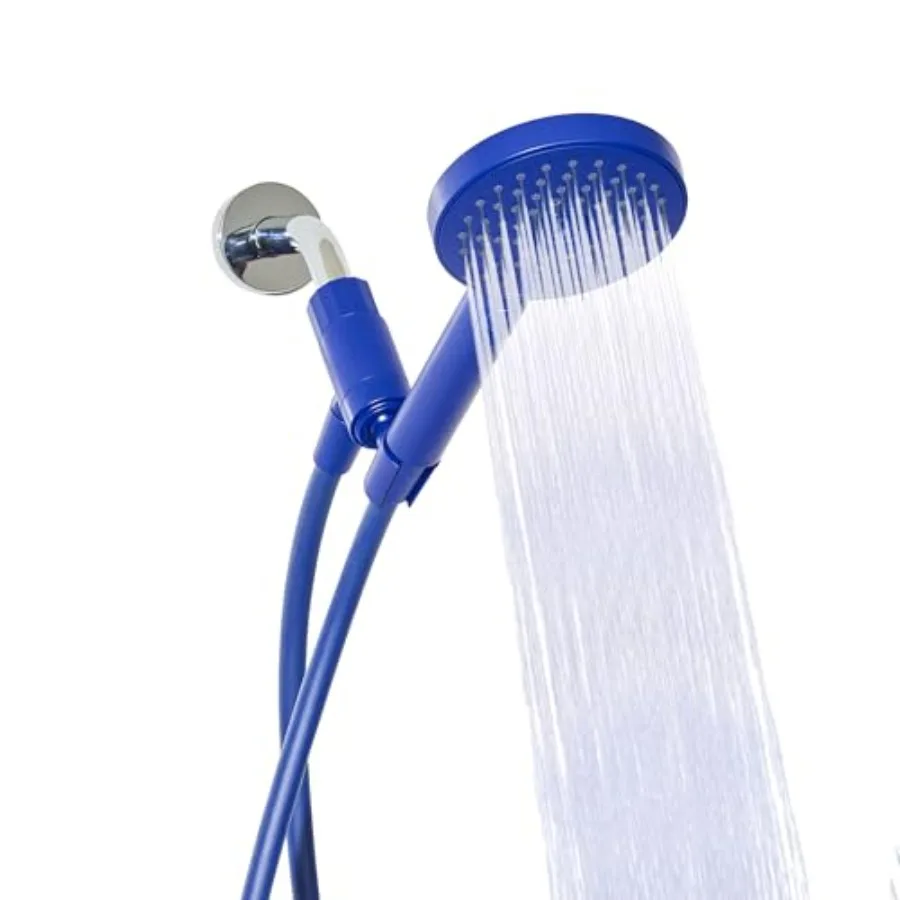 

Sproos - Handheld Shower Head, High Pressure, 3 Spray Functions Plus Pause, Extra Long 70 Inch Hose - Eco-friendly Materials -
