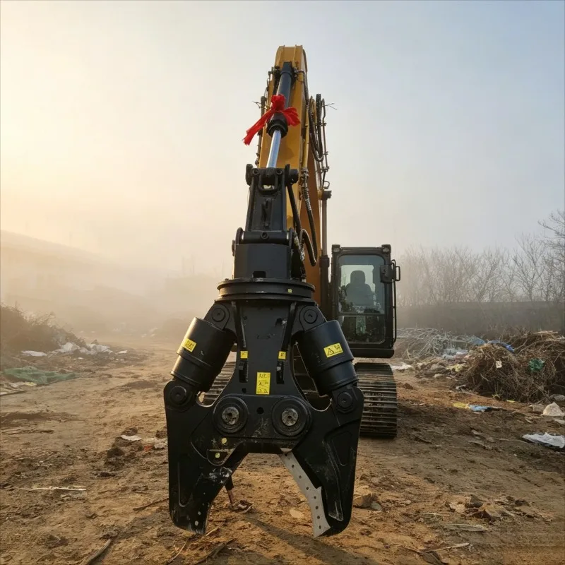 Customized Double Cylinder Hydraulic Shear for 28-40 TonExcavator Demolition Scrap Steel Building Concrete Cutting Fast Shipping